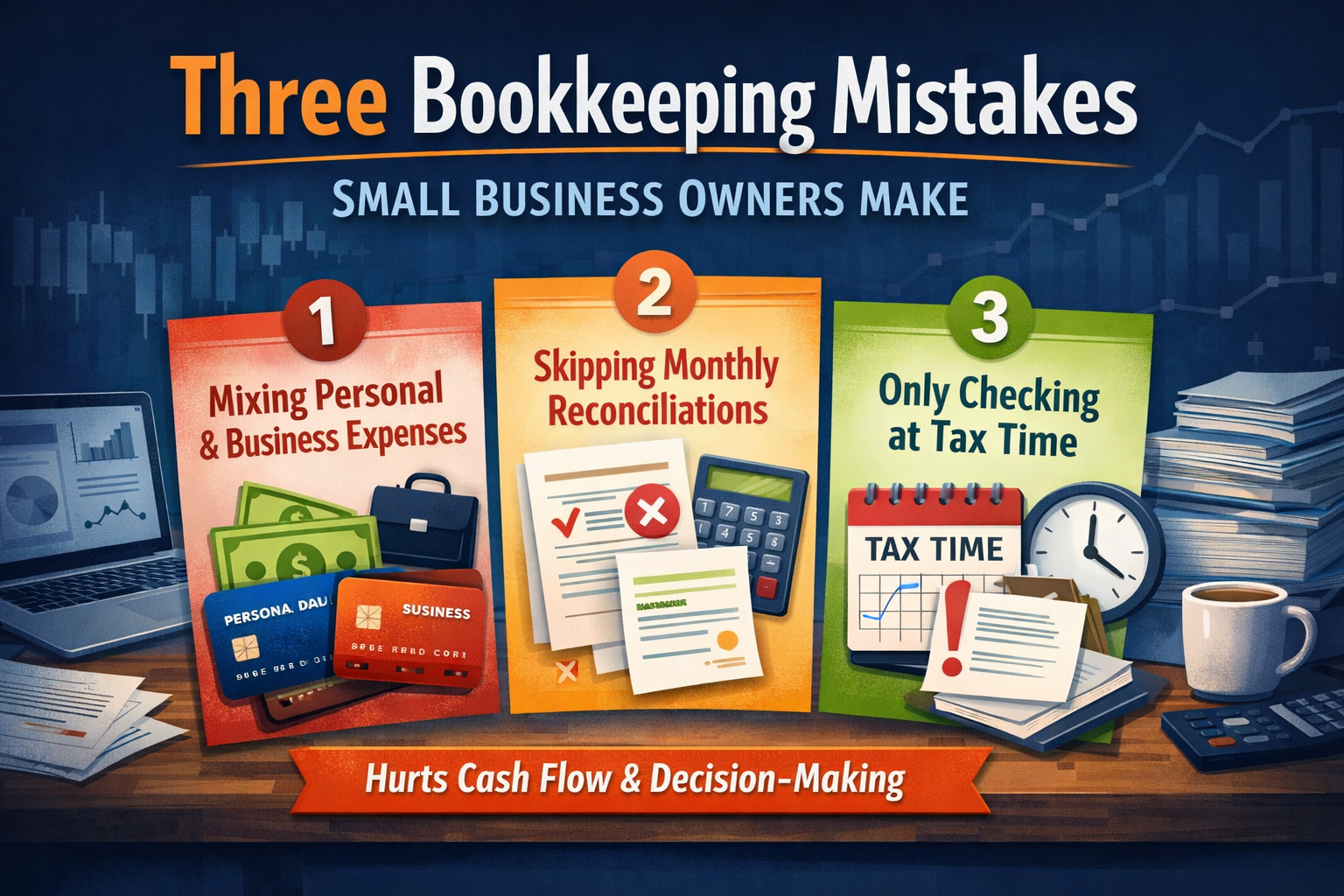 типичные ошибки в ведении бухгалтерии